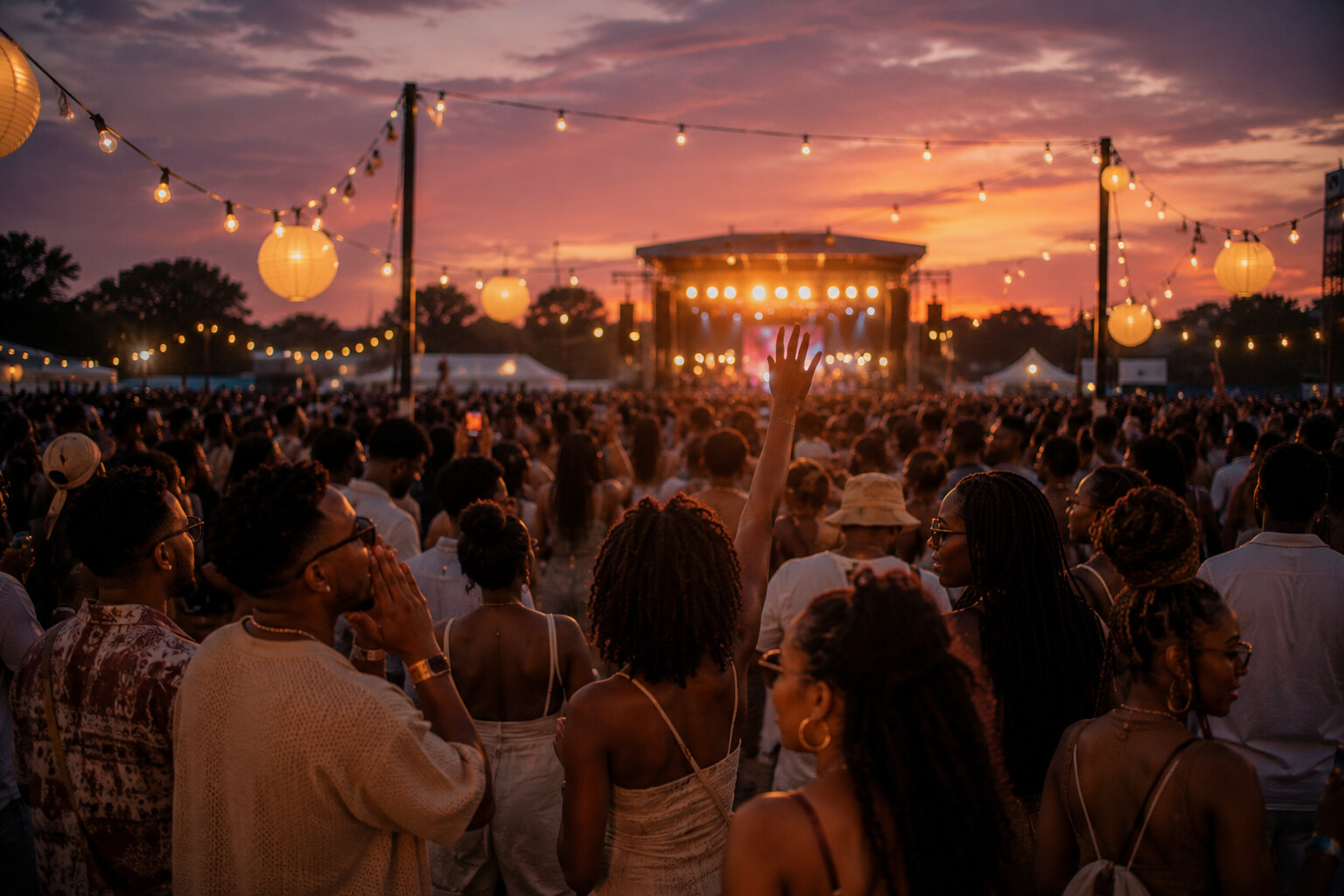 TheCookout Marquee - Multi-day flagship cultural festival with Black professionals celebrating